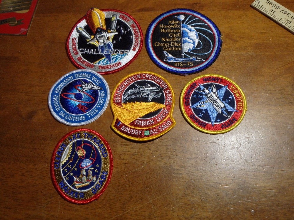 apollo space shuttle sts 75 challenger columbia collection bx aa#4