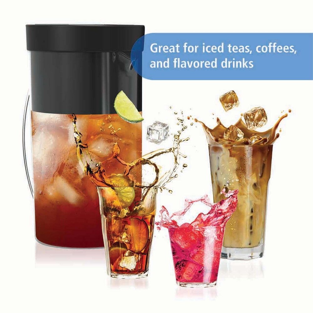Mainstays 2-Quart Iced Tea and Iced Coffee Maker, 8-Cup