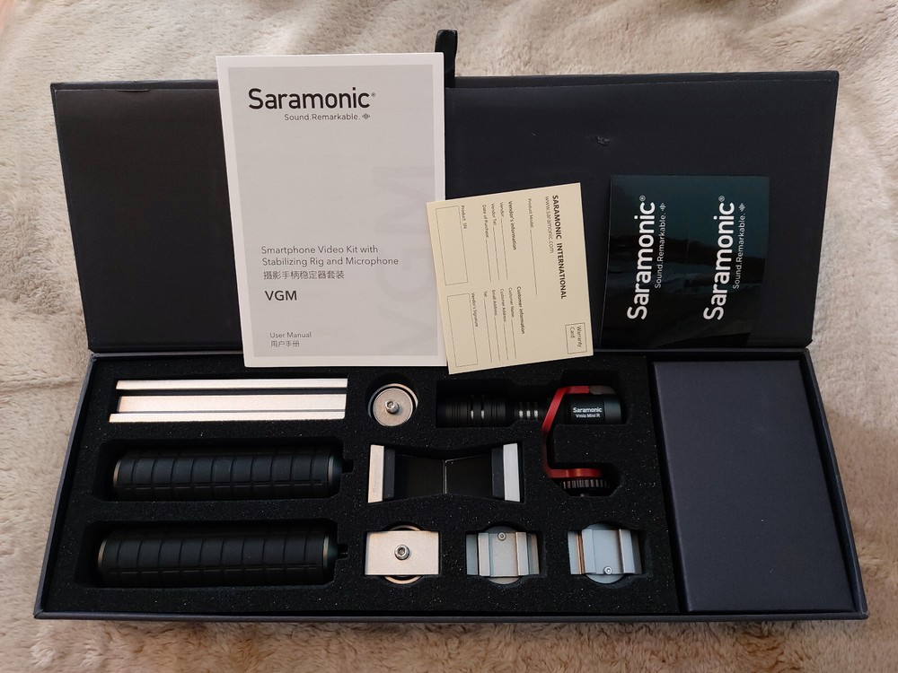 Saramonic VGM Stabilization, Mounting Rig, and Microphone Bundle