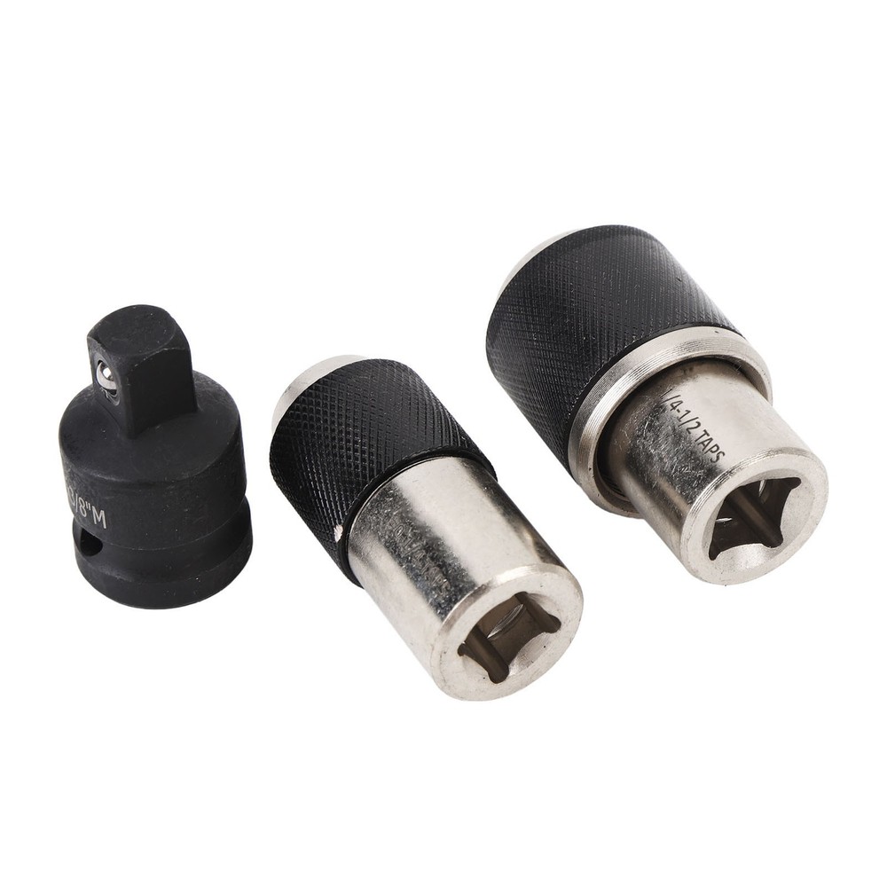 3Pcs Tap Socket Set Convenient For Limited Space For Engineers Trending