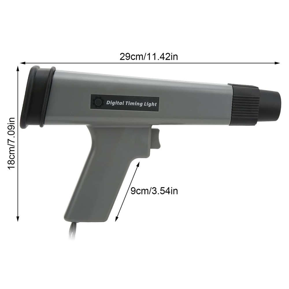 Digital Motor Timing Light, Inductive Strobe Timing Light, 12V IGNITION TIMI...