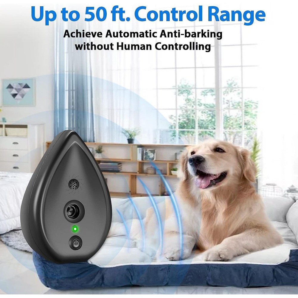 Automatic Anti Barking Device,Barking Control Device 3 Modes AI Recognition Tech