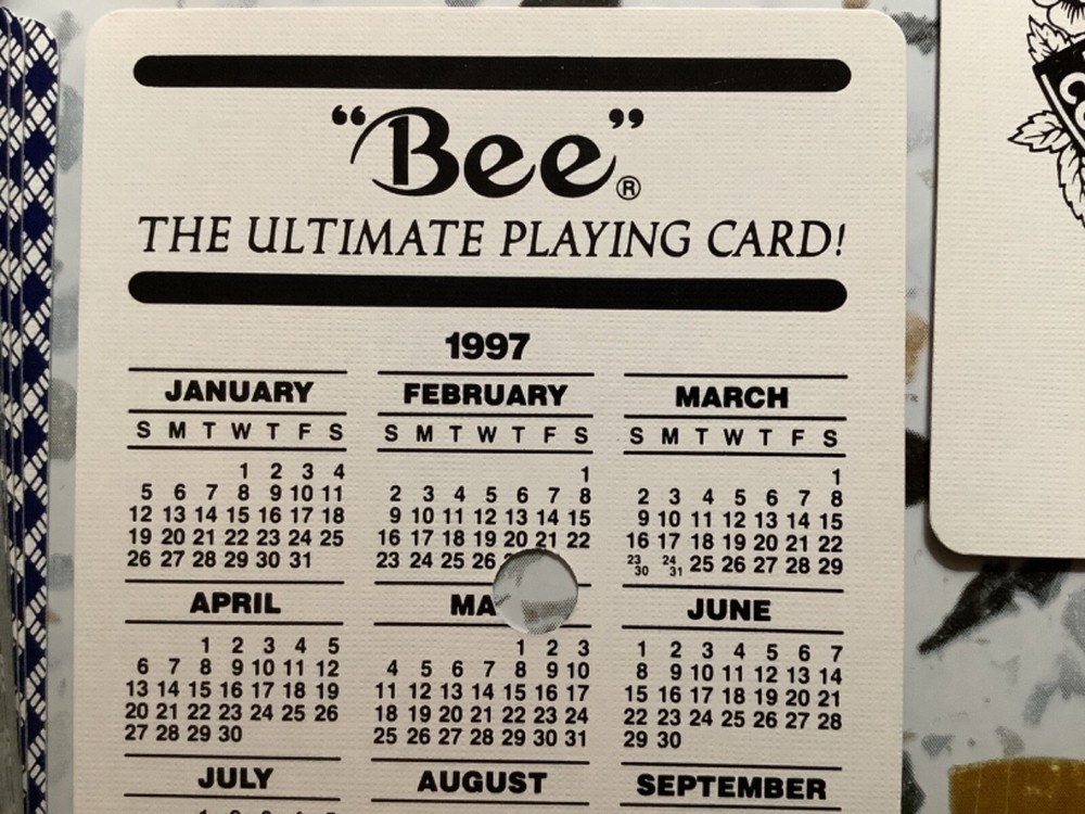 Playing Card LOT 6 BEE ARISTOCRAT