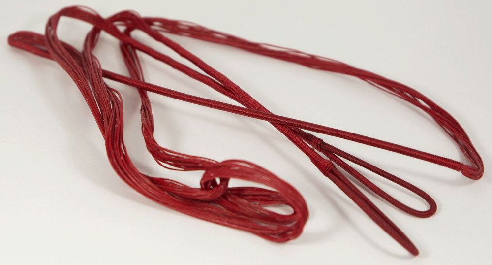 65" 8125G Red Recurve Bowstring by 60X Custom Strings Bow Traditional