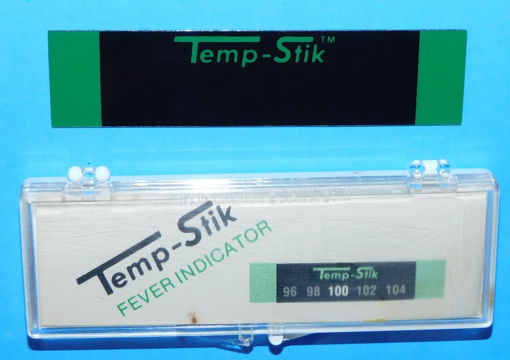 VINTAGE TEMP-STIK FEVER INDICATOR THERMOMETER