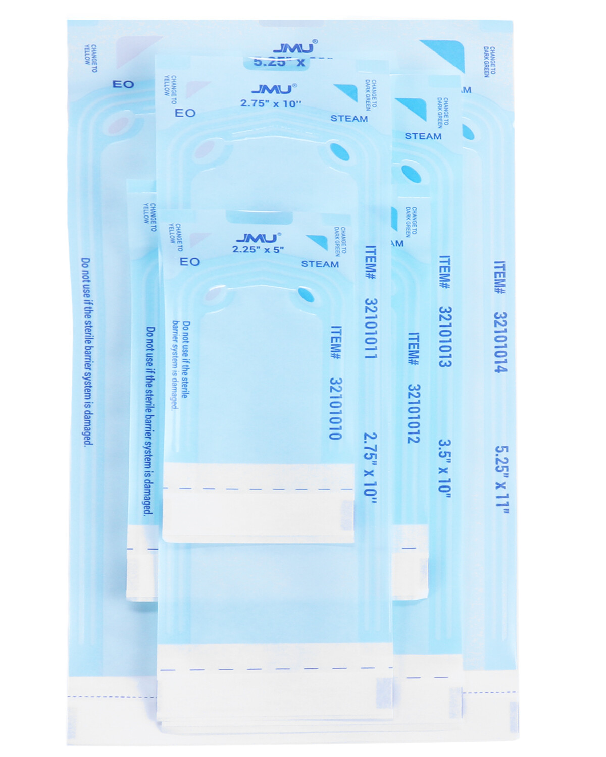 Up to 4000pcs Sterilization Bag Pouches Medical Self Seal Pouch Dual Indicator