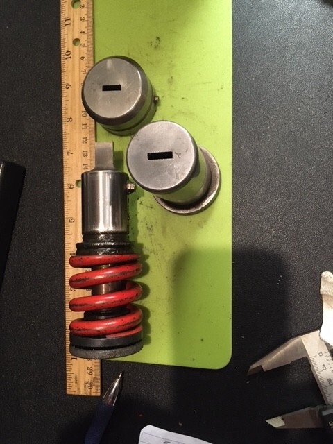 1 1/2 Strippit .125x.500 rectangular punch assembly