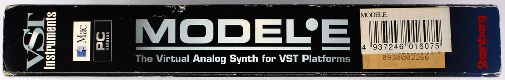 Steinberg Model E The Virtual Analog Synth for VST Platforms VST CD