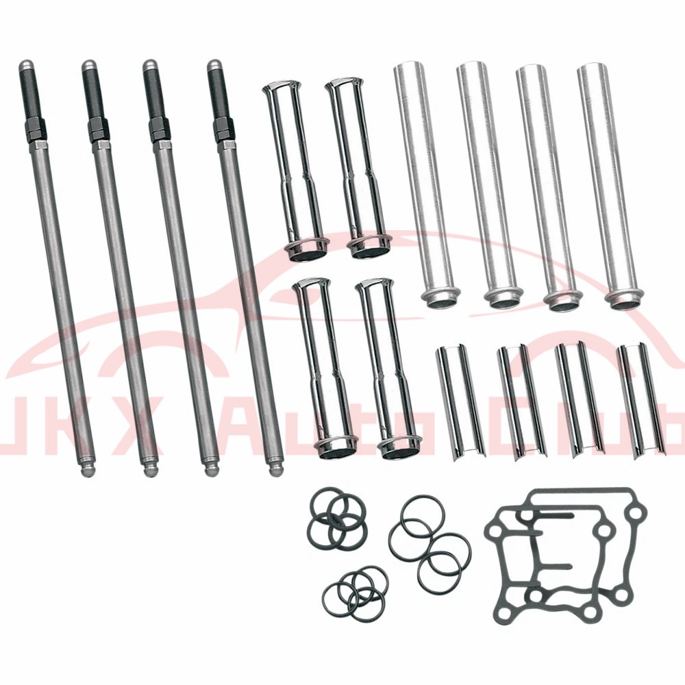 Cycle Adjustable Pushrod Kit Set With Covers q #93-5095#