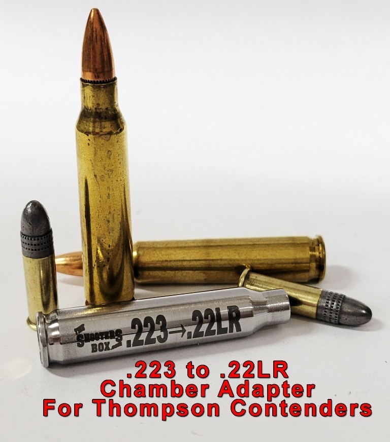 223 To .22LR Caliber Adapter For TC Contender & Contender G2 - Chamber Reducer