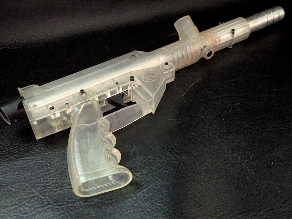 Brass Eagle Clear Ghost Clear Stingray 2 Semi Auto Paintball Gun