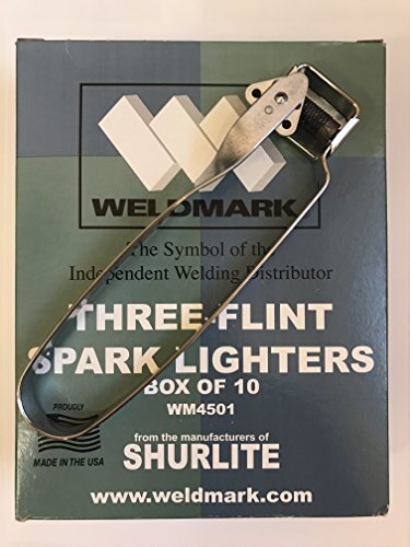 Three Flint Spark Lighter - 10 Per Pack
