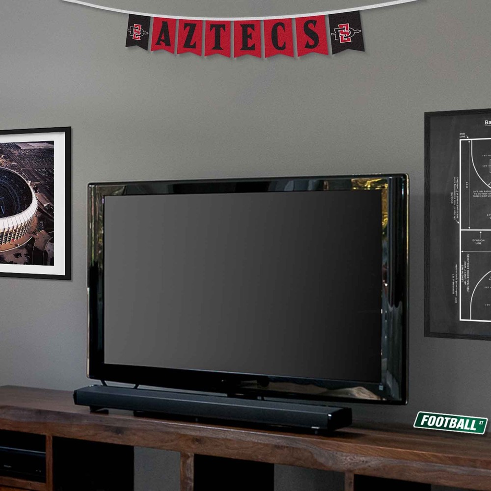 San Diego State Aztecs Banner Flags On A String