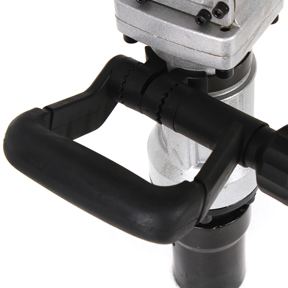 Gas Powered T-Post Driver 2 Stroke Pole Pounder Pile Driver Hammer Portable