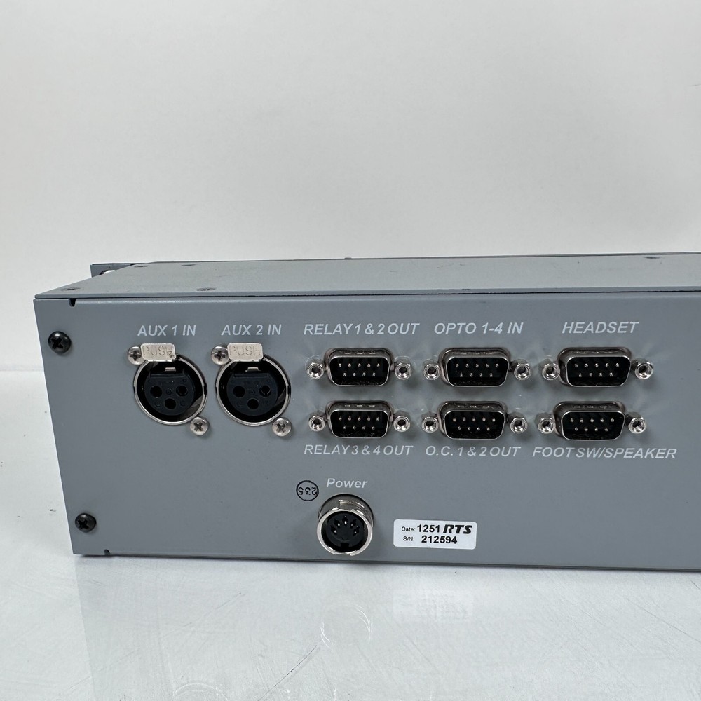 RTS TELEX KP-32 16/32 Position Intercom Keypanel Key Panel