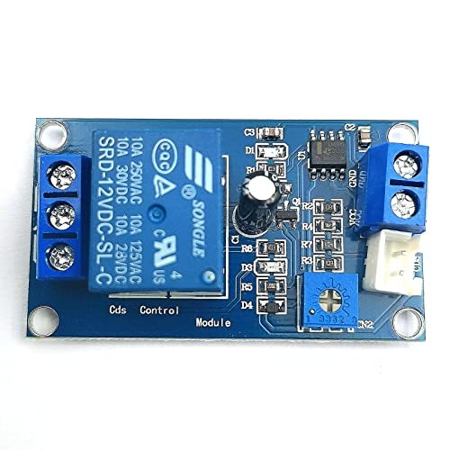 5pcs 12V Photoresistor Sensor Relay Module Car Light Automatic Control Switch