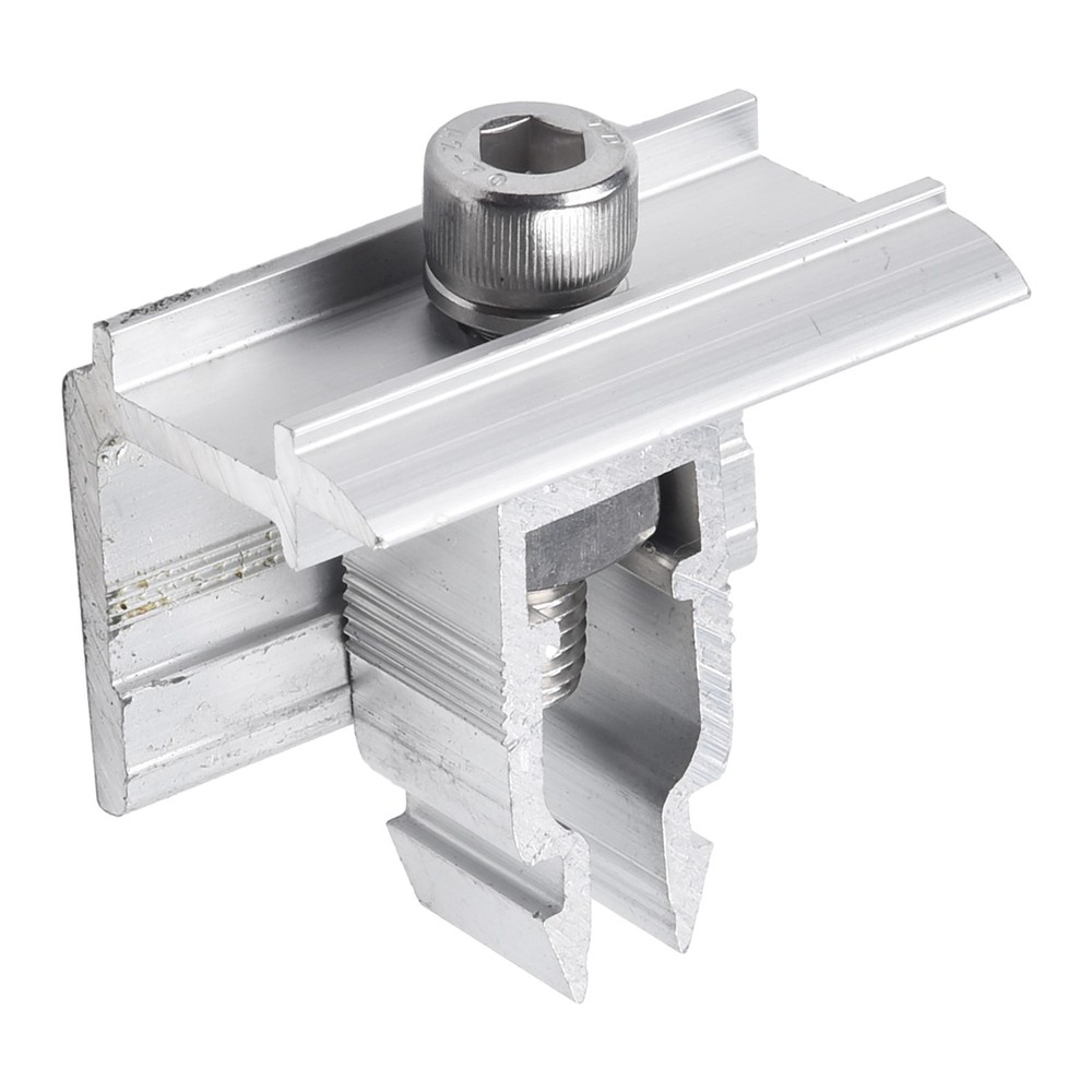 Lightweight Solar Panel End Clamp for RVs Compatible with 30 to 50mm Frames