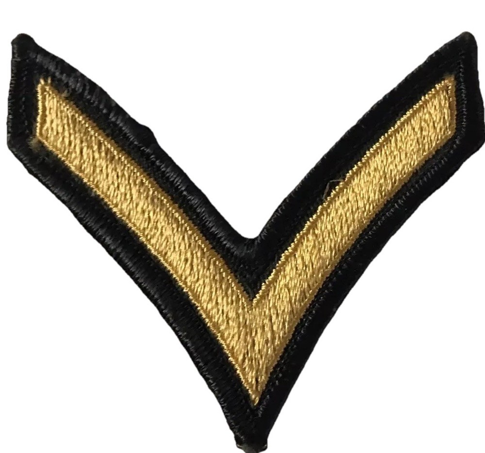 Vintage Us Army Private Shoulder Patch