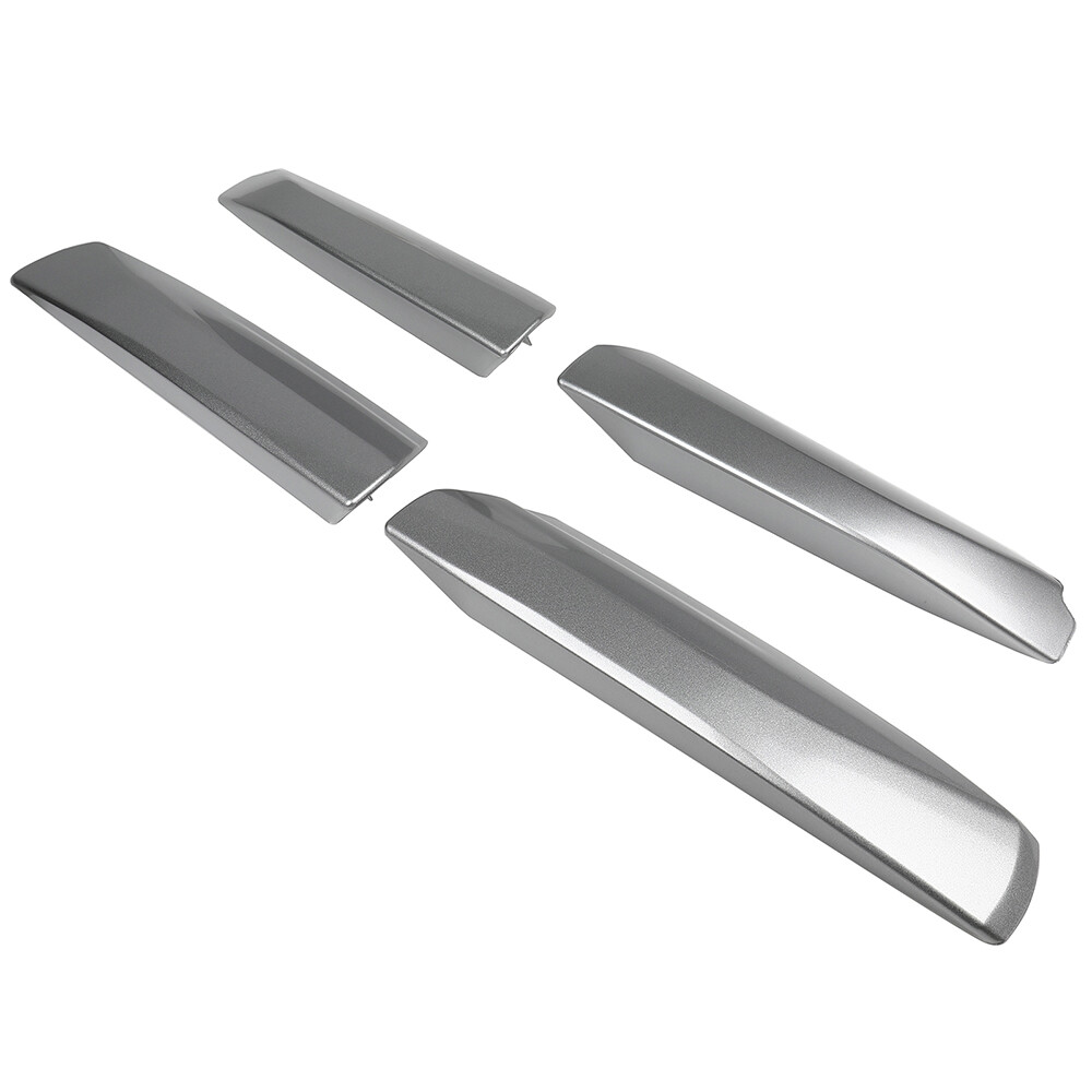 4Pcs For 2008-2013 Toyota Highlander XU40 Roof Rack Rail End Cover Shell Cap
