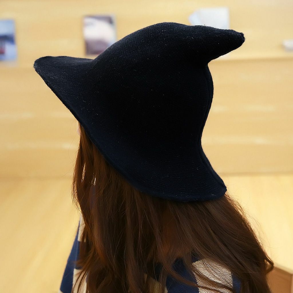 Halloween Witch Hat Made From High Quality Sheep Wool Modern Party Witch Hats US
