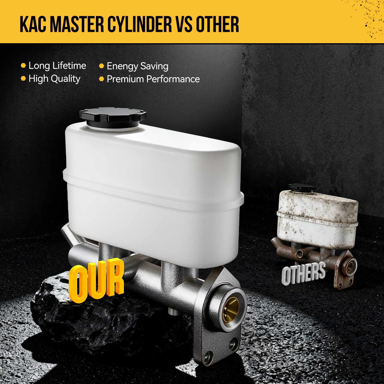 Brake Master Cylinder For Kenworth Peterbilt International 1989-12 2013 M630276