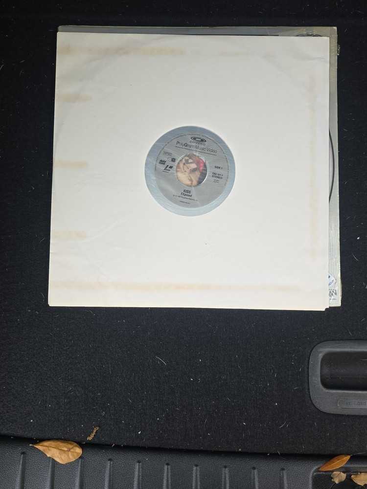 Kiss Exposed Lazerdisc
