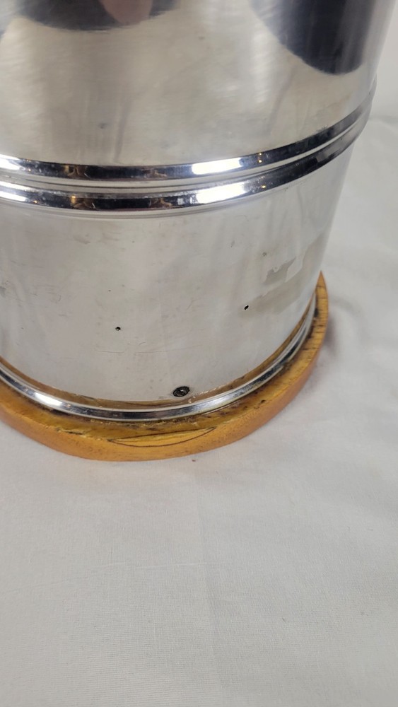 Vintage Danforth Constellation Stainless Steel Marine Compass 8" Base