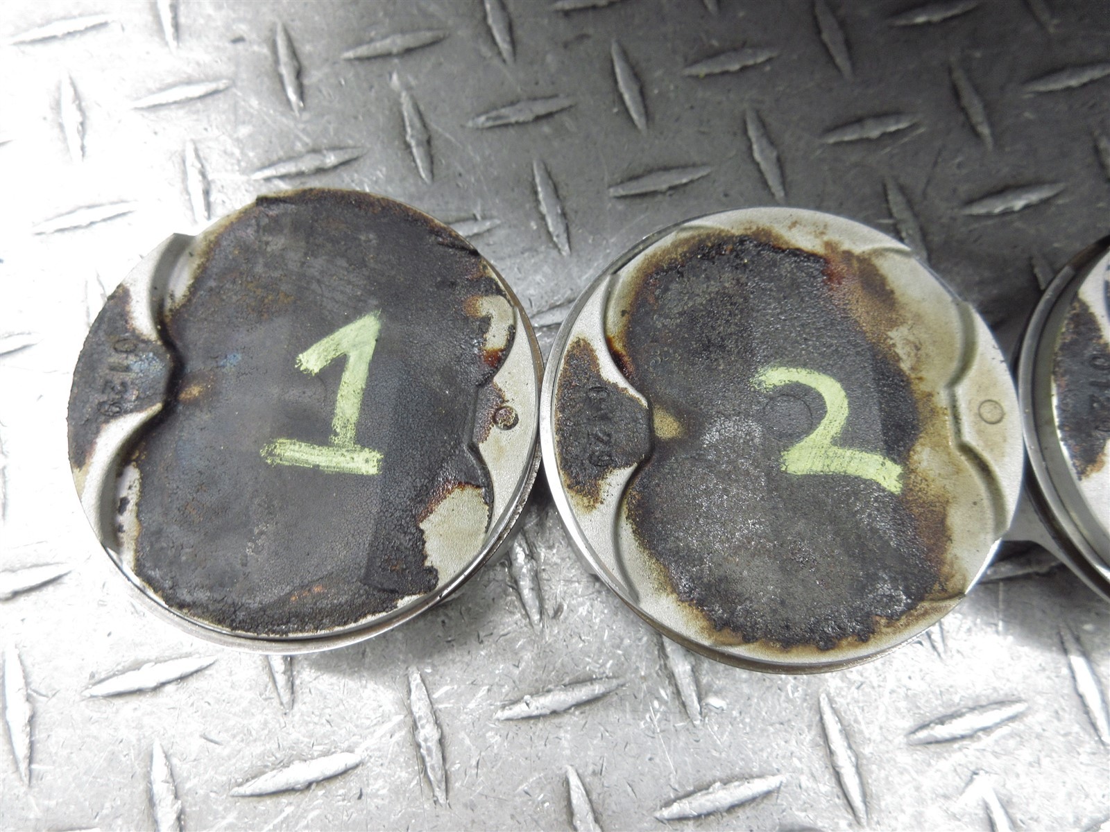 2011 11-15 Kawasaki ZX10R ZX1000 ZX1000D ZX10 Crankcase Engine Block Piston Lot