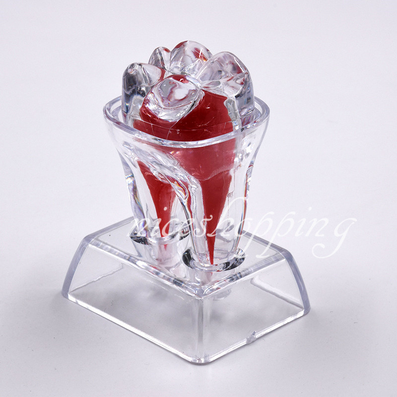 1x Dental Separable Crystal Base Hard Plastic Teeth model Tooth Molar Model