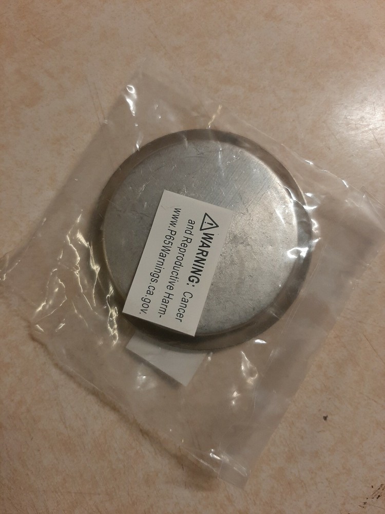 Deltana FP221RU15 Round Flush Pull, Solid Brass