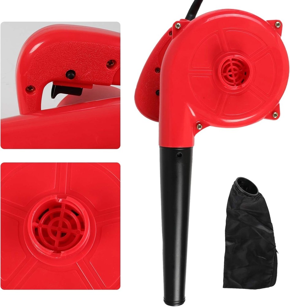 Versatile Mini Leaf Blower & Vacuum 200 MPH - Lightweight Design for Easy Use
