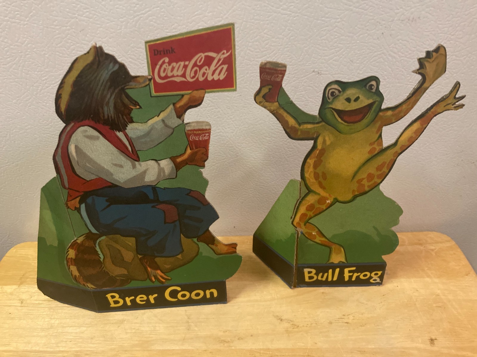 VINTAGE 1931 UNCLE REMUS & ANIMALS COCA-COLA COKE ADVERTISING - SNYDER & BLACK