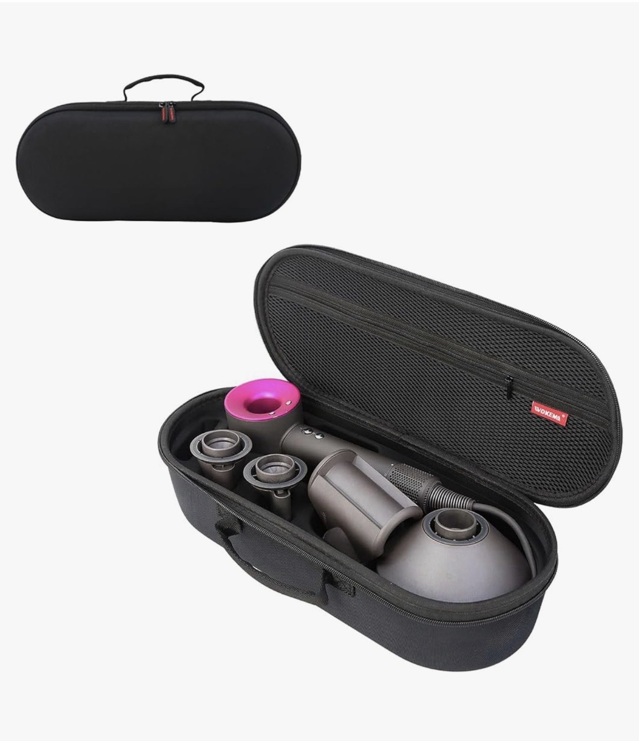 WOKEMA Protective Case for Dyson Supersonic Hair Dyer Hair Dryer - Black