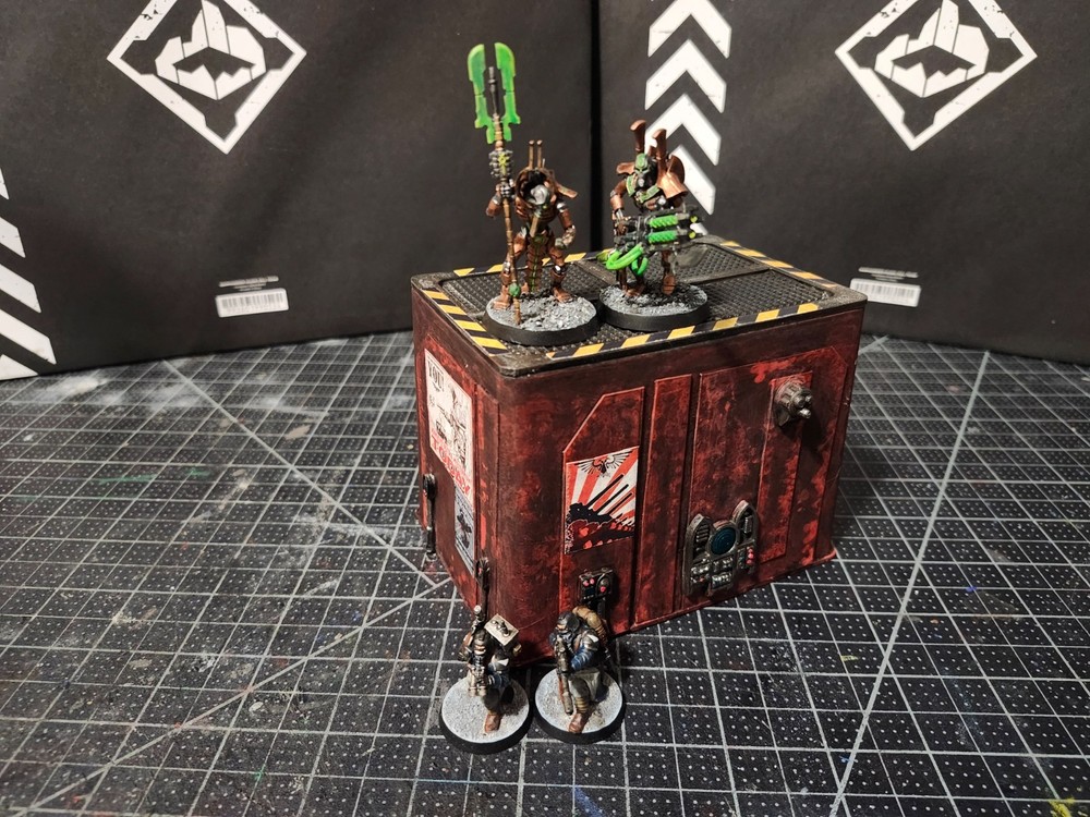 wargame terrain exhaust tower #8