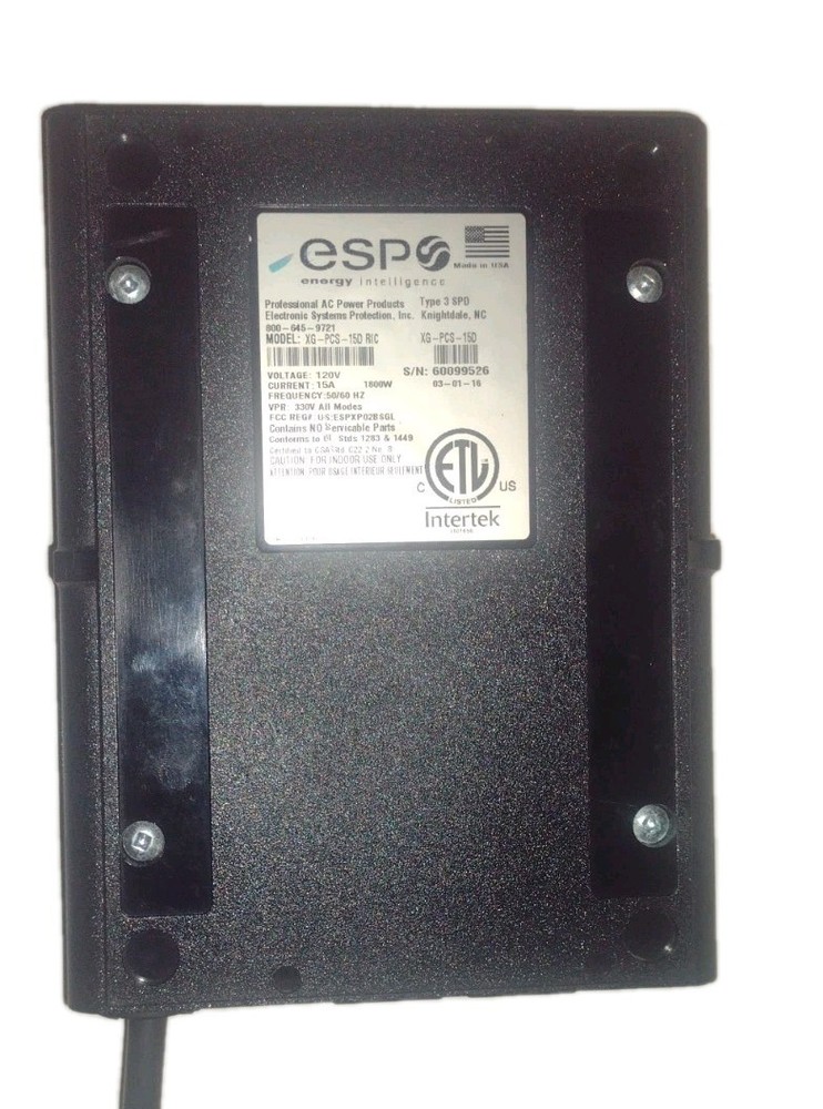ESP Energy Intelligence XG-PCS-15D NextGen PCS Power Conditioning System