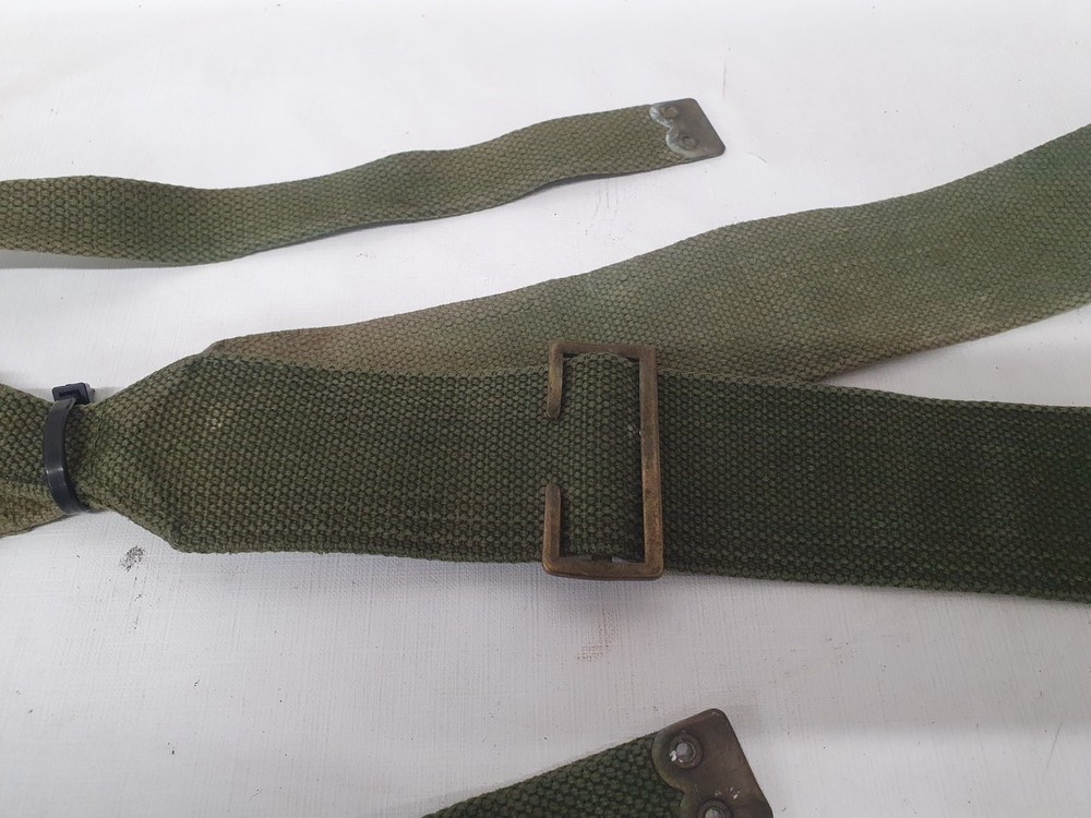 Ex British Army L Strap 37 Pattern Webbing WW2 (still15)