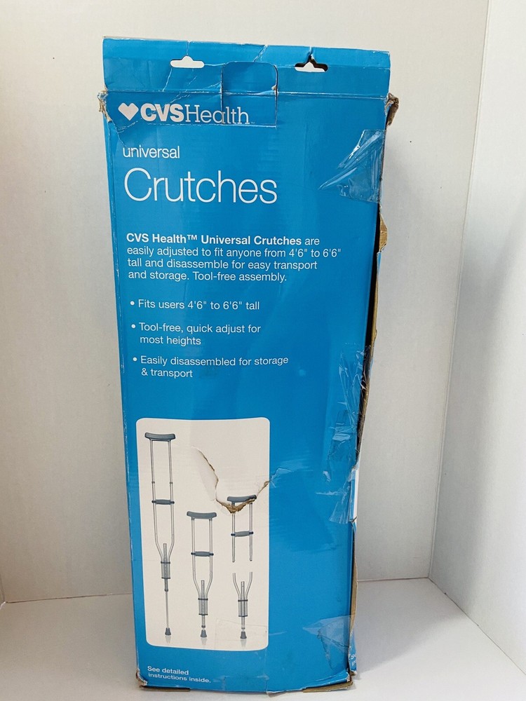 CVS Universal Crutches New.
