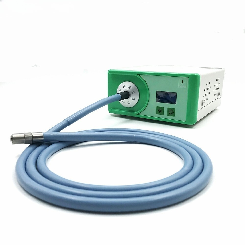 Medical LED 100W Endoscope Endoscopy Microscope Cold Light Source Adjustable
