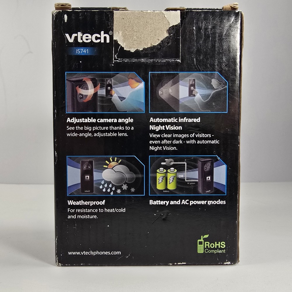 Vtech Audio Video Doorbell Accessory Camera IS741