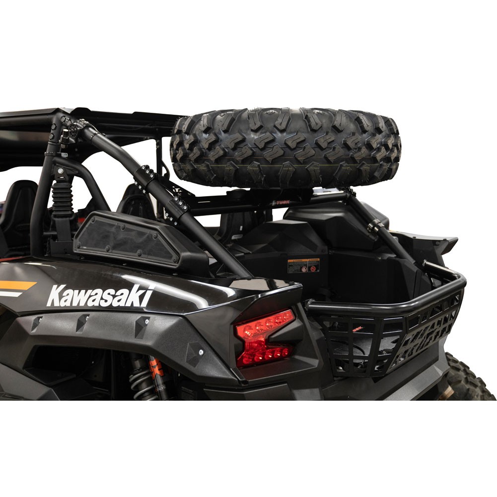 Tusk Spare Tire Carrier For Kawasaki Teryx KRX4 1000 Blackout Edition 2025