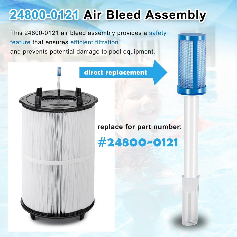 Air Bleed Assembly for Sta-Rite 2 PLM Pool Spa Sand Filter for Sta-Rite PLM100