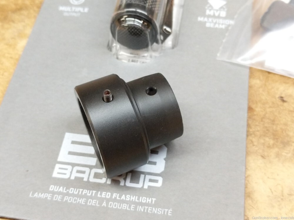 Kriss Vector SDP Pistol G1 V1 surefire flashlight E1B ADAPTER MOUNT RING ONLY