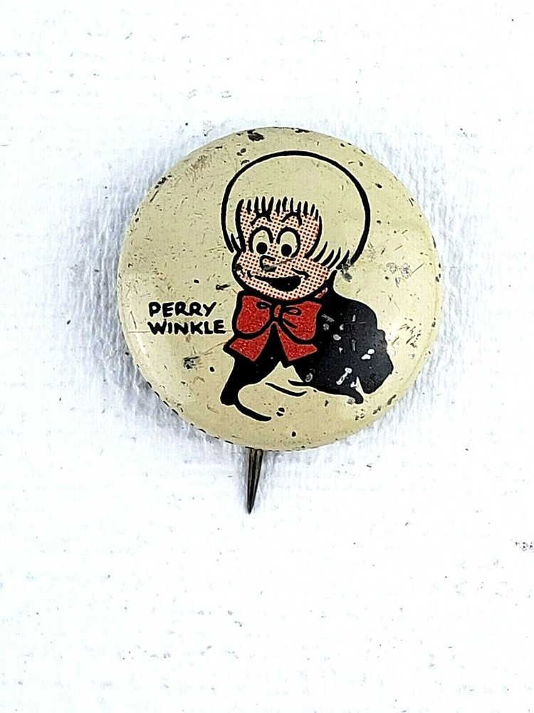 Kellogg's Pep Pin Pinback Button Perry Winkle