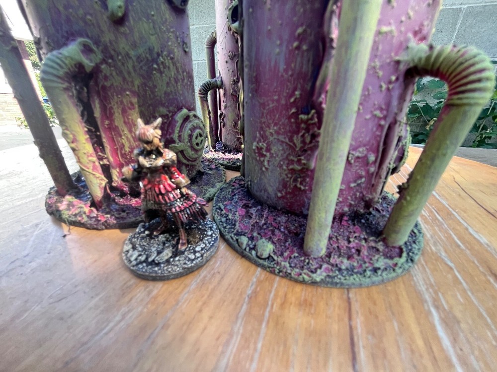 wh40k Nova Desolation Outpost Wargames kill team 40K. Scratch built
