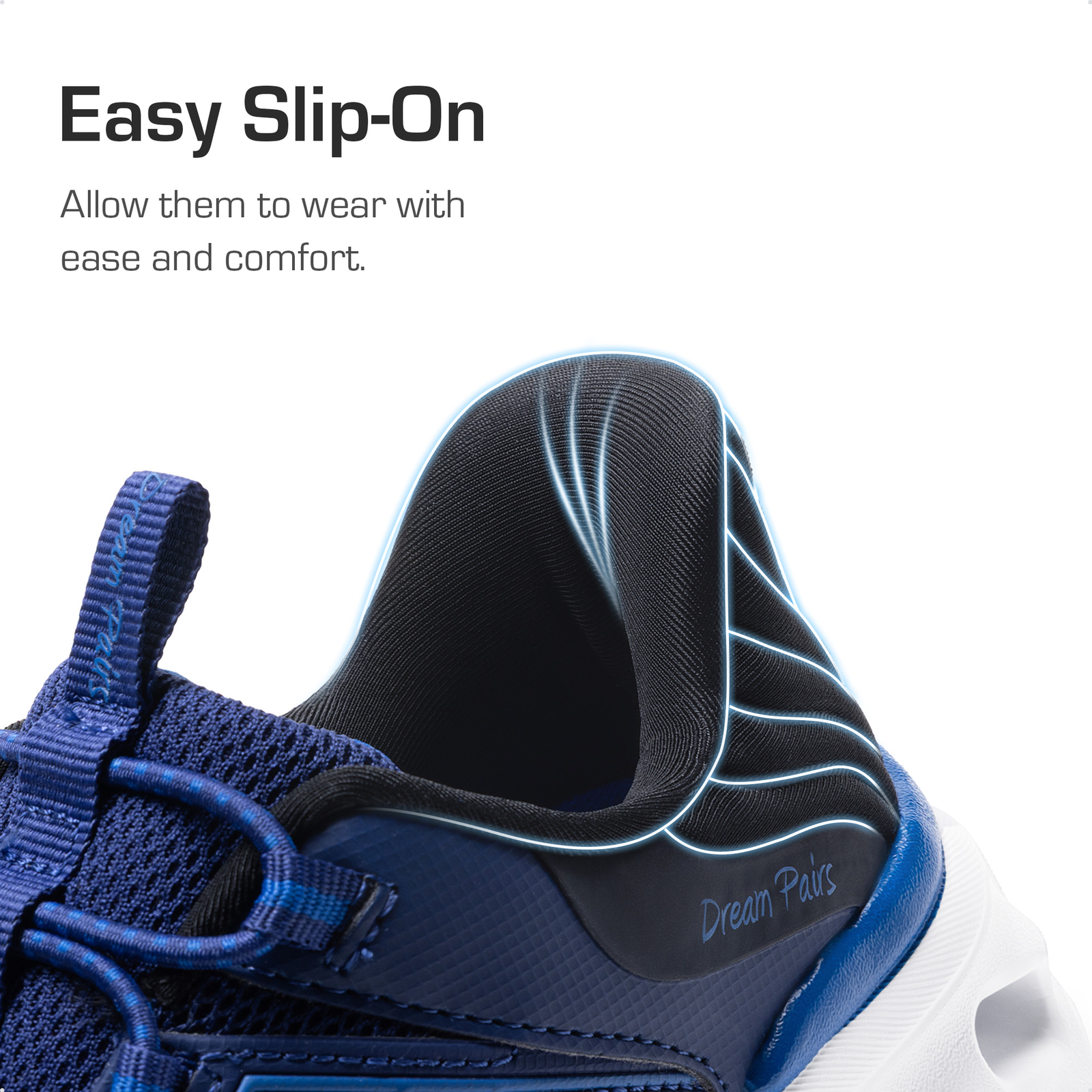 Dream Pairs Kids Boys Athletic Mesh Fashion Sneakers Lightweight Running Shoes