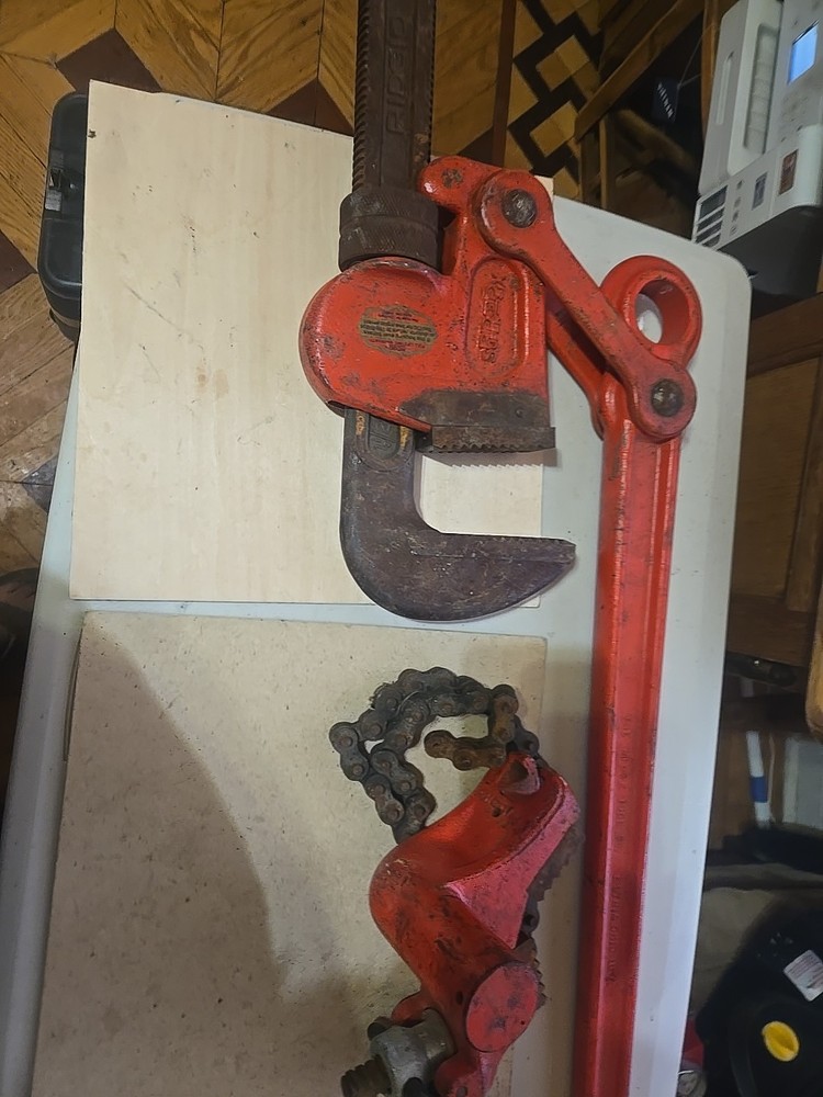 RIDGID Super Six Compound Leverage Pipe Wrench SA-6"