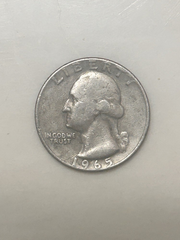 1965 No Mint Mark Quarter W/ Errors