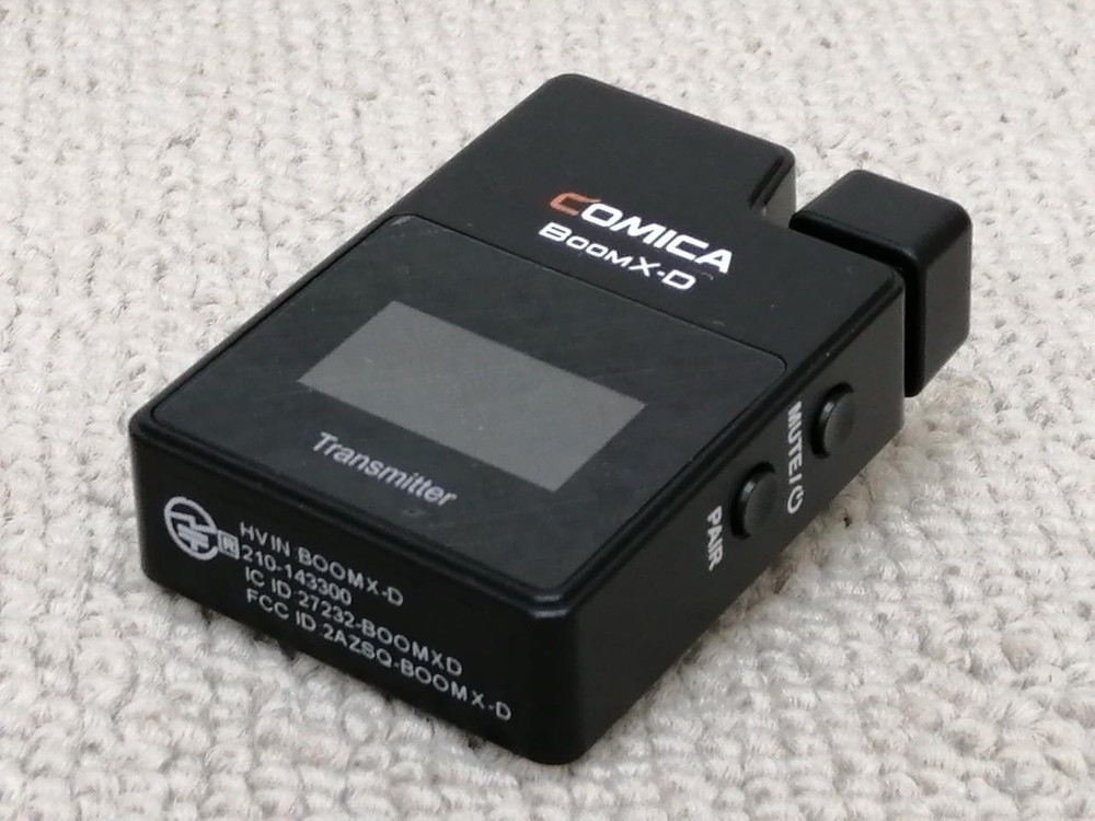 COMICA Wireless Microphone BOOMX-D2 Used