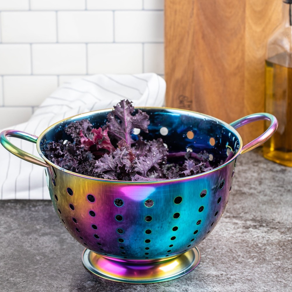 Thyme & Table 5-Quart Stainless Steel Colander