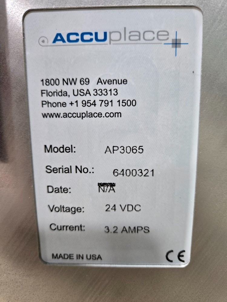 Accuplace RM3065 / AP3065